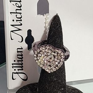 Jillian Michel brand new rhinestone fashion ring